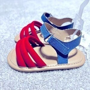 NWT Old Navy baby sandals with Velcro strap closure